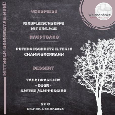 Wochenmenü