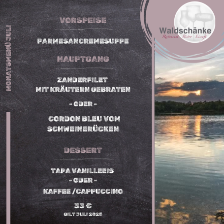 Monatsmenü