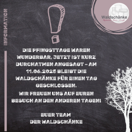 Geschlossen am 11.06.25